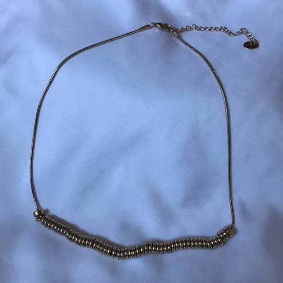 Claire’s Golden Boho Coastal Ring Stacked Necklace - Picture 2 of 5